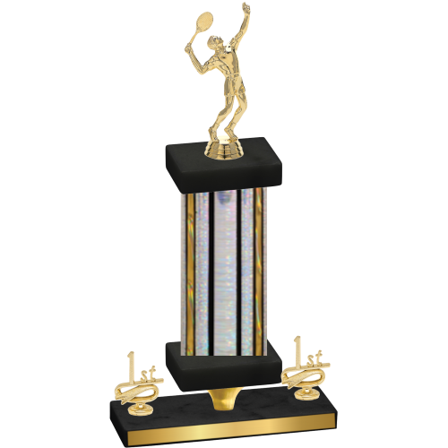 Premium Single Silver Glacier First Place Tennis Trophy