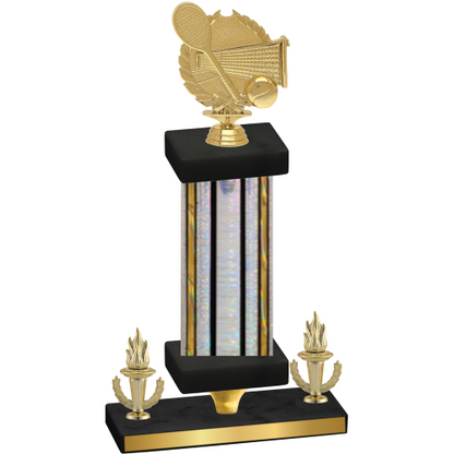 Premium Single Silver Glacier Victory Tennis Trophy