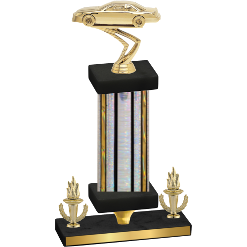 Premium Single Silver Glacier Victory Cars Trophy