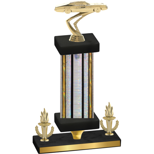 Premium Single Silver Glacier Victory Cars Trophy