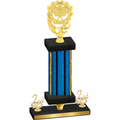 Premium Single Blue Glacier Second Place Pickleball Trophy