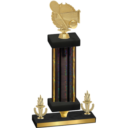 Premium Single Black Glacier Victory Tennis Trophy