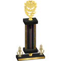 Premium Single Black Glacier Victory Pickleball Trophy