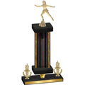 Premium Single Black Glacier Victory Skater Trophy