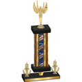Premium Single Flag USA Victory Victory Trophy
