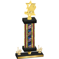Premium Single Flag USA First Place Pickleball Trophy