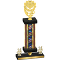 Premium Single Flag USA Year Pickleball Trophy