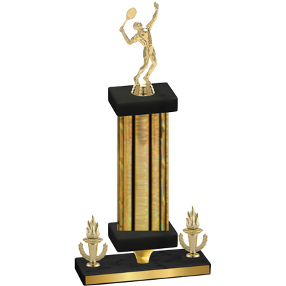 Premium Single Gold Glacier Victory Tennis Trophy