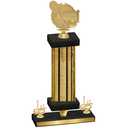Premium Single Gold Glacier First Place Tennis Trophy