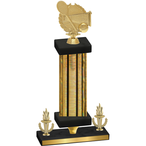 Premium Single Gold Glacier Victory Tennis Trophy