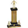 Premium Single Gold Glacier Victory Wrestling Trophy