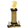 Premium Single Gold Glacier Victory Pickleball Trophy