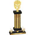 Premium Single Gold Glacier First Place Pickleball Trophy