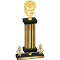 Premium Single Gold Glacier Victory Pickleball Trophy