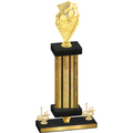 Premium Single Gold Glacier First Place Pickleball Trophy