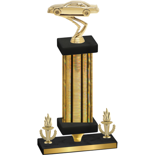 Premium Single Gold Glacier Victory Cars Trophy