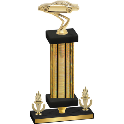 Premium Single Gold Glacier Victory Cars Trophy