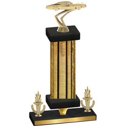Premium Single Gold Glacier Victory Cars Trophy