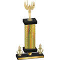 Premium Single Gold Carbon Fiber Victory Victory Trophy