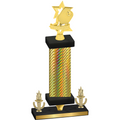 Premium Single Gold Carbon Fiber Victory Pickleball Trophy