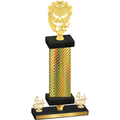 Premium Single Gold Carbon Fiber Fourth Place Pickleball Trophy