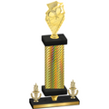 Premium Single Gold Carbon Fiber Victory Pickleball Trophy