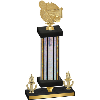 Premium Single Silver Glacier Victory Tennis Trophy