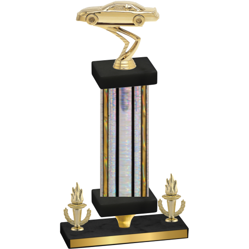 Premium Single Silver Glacier Victory Cars Trophy