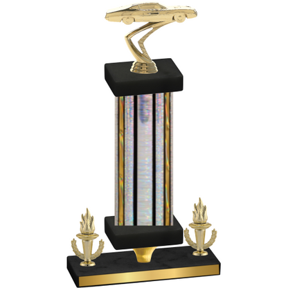 Premium Single Silver Glacier Victory Cars Trophy