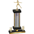 Premium Single Silver Glacier Year Skater Trophy