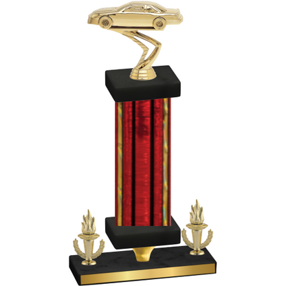 Premium Single Red Glacier Victory Cars Trophy