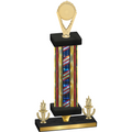 Premium Single Flag USA Victory Insert Trophy