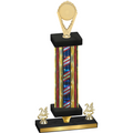 Premium Single Flag USA Year Insert Trophy