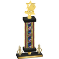 Premium Single Flag USA Victory Pickleball Trophy