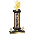Premium Single Flag USA Year Pickleball Trophy