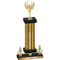 Premium Single Gold Glacier Victory Victory Trophy