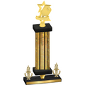 Premium Single Gold Glacier Victory Pickleball Trophy