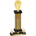 Premium Single Gold Glacier Second Place Pickleball Trophy