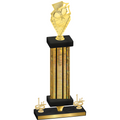 Premium Single Gold Glacier First Place Pickleball Trophy