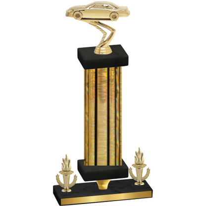 Premium Single Gold Glacier Victory Cars Trophy
