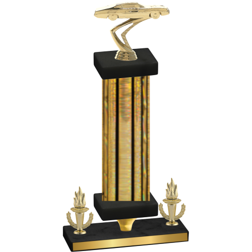 Premium Single Gold Glacier Victory Cars Trophy