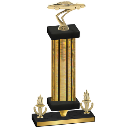 Premium Single Gold Glacier Victory Cars Trophy