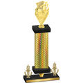 Premium Single Gold Carbon Fiber Victory Pickleball Trophy