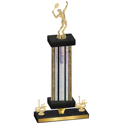 Premium Single Silver Glacier First Place Tennis Trophy