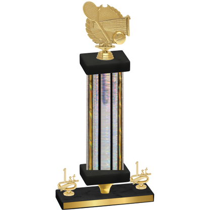 Premium Single Silver Glacier First Place Tennis Trophy