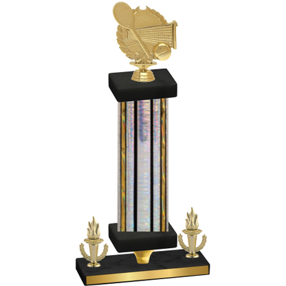 Premium Single Silver Glacier Victory Tennis Trophy