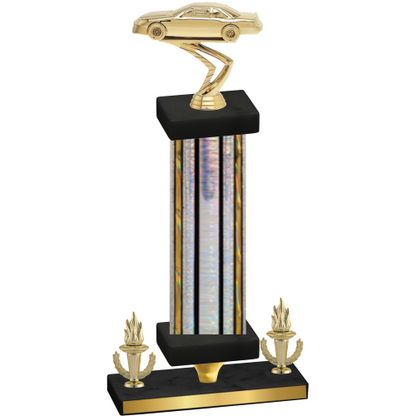 Premium Single Silver Glacier Victory Cars Trophy