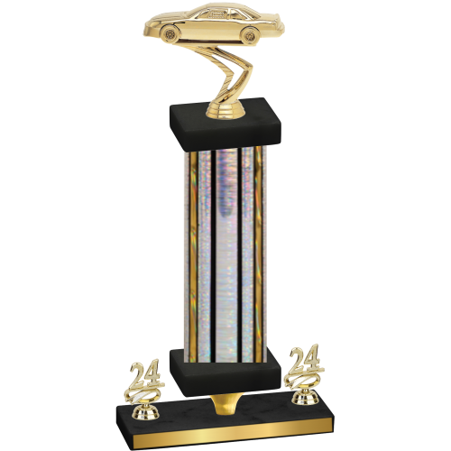 Premium Single Silver Glacier Year Cars Trophy