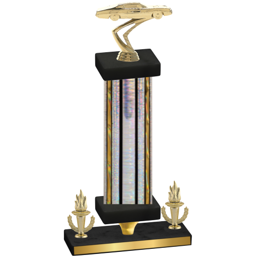 Premium Single Silver Glacier Victory Cars Trophy