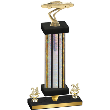 Premium Single Silver Glacier Year Cars Trophy